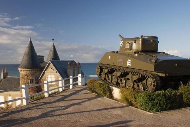 Embruns - F2 400M De La Mer - Juno Beach Bernières-sur-Mer Dış mekan fotoğraf